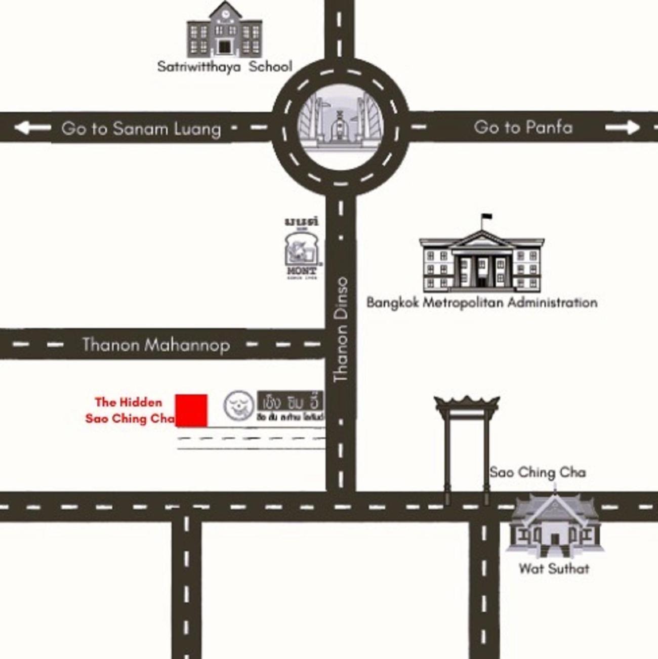 Go Inn Sao Chingcha - โกอินน์ เสาชิงช้า Бангкок Экстерьер фото